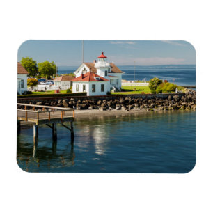 Magnet Flexible Phare de Mukilteo, Mukilteo, Washington, États-Uni