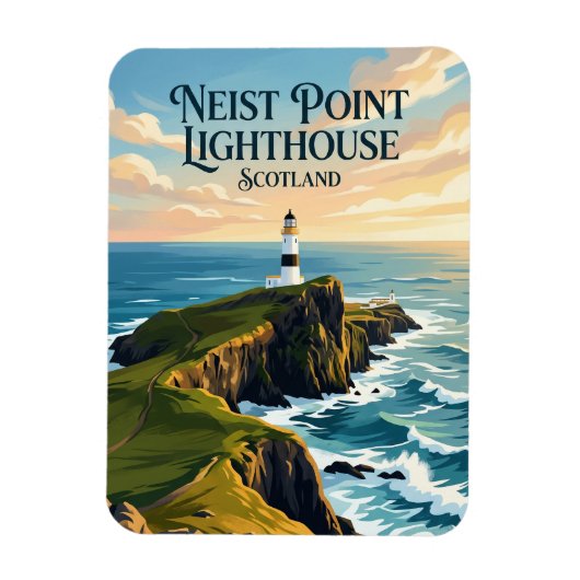 Magnet Flexible Phare de Neist Point Écosse (Vertical)