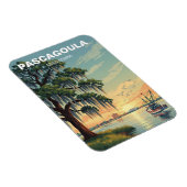 Magnet Flexible Phare de Pascagoula Mississippi (Côté Droit)