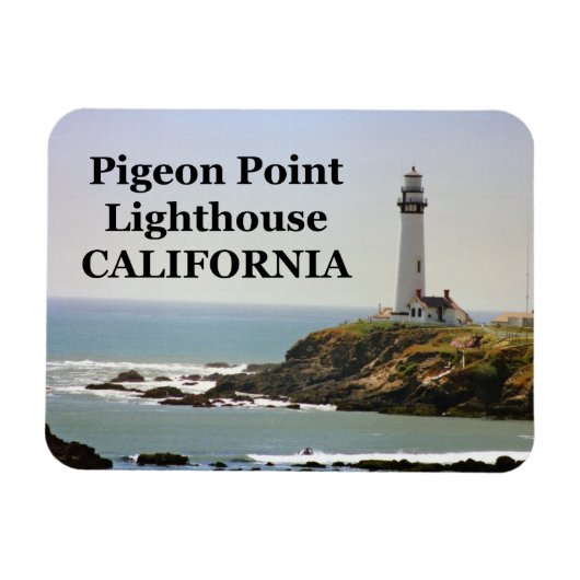 Magnet Flexible Phare de Pigeon Point, Californie Flexi-Magnet (Horizontal)