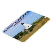 Magnet Flexible Phare de Plymouth, Massachusetts "le Gurnet" (Côté Gauche)