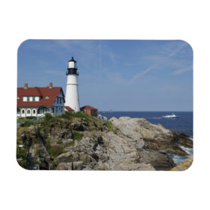 Magnet Flexible Phare de Portland Head, Cape Elizabeth, Maine,