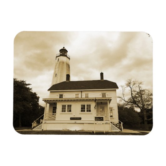 Magnet Flexible Phare de Sandy Hook (Horizontal)