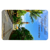 Magnet Flexible Phare de Sanibel Island Floride Phare de l'espoir (Horizontal)