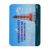 Magnet Flexible Phare de Sombrero Key, Floride Keys (Vertical)