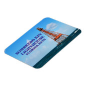 Magnet Flexible Phare de Sombrero Key, Floride Keys (Côté Gauche)