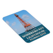 Magnet Flexible Phare de Sombrero Key, Floride Keys (Côté Droit)