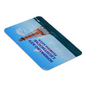 Magnet Flexible Phare de Sombrero Key, Floride Keys (Côté Droit)