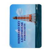 Magnet Flexible Phare de Sombrero Key, Floride Keys (Vertical)