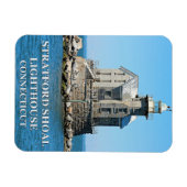 Magnet Flexible Phare de Stratford Shoal, Connecticut (Horizontal)