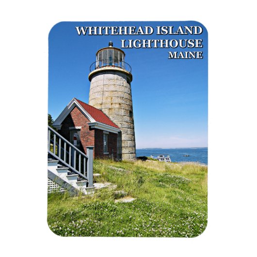 Magnet Flexible Phare de Whitehead Island, Maine (Vertical)