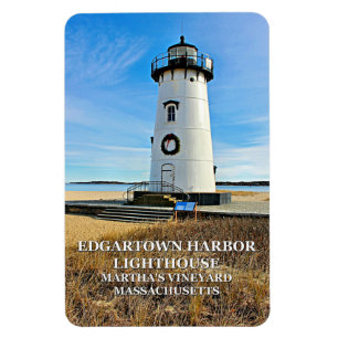 Magnet Flexible Phare d'Edgartown, aimant du Massachusetts Flexi