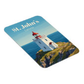 Magnet Flexible Phare du cap Spear Canada (Côté Droit)