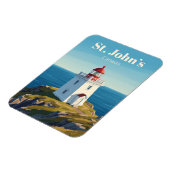 Magnet Flexible Phare du cap Spear Canada (Côté Gauche)