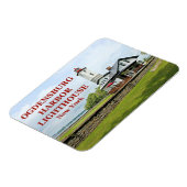 Magnet Flexible Phare du port d'Ogdensburg, New York (Côté Gauche)