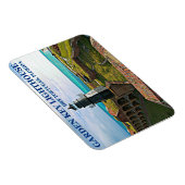 Magnet Flexible Phare Garden Key, Tortugas Sec Floride (Côté Droit)