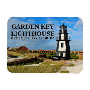 Magnet Flexible Phare Garden Key, Tortugas Sec Floride