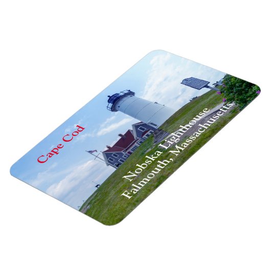 Magnet Flexible Phare Nobska Cape Cod MA (Côté Gauche)