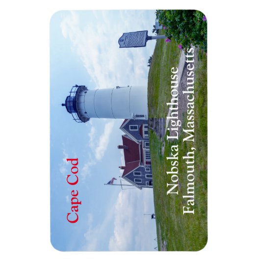 Magnet Flexible Phare Nobska Cape Cod MA (Vertical)