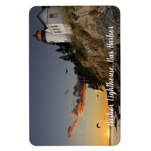 Magnet Flexible Phare pittoresque Bar Harbour (Vertical)