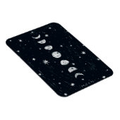 Magnet Flexible Phases de la lune Aimant photo flexible (Côté Droit)