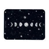 Magnet Flexible Phases de la lune Aimant photo flexible (Horizontal)