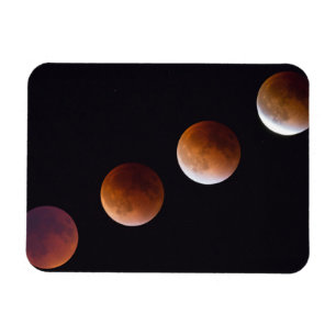 Magnet Flexible Phases de l'éclipse lunaire totale Seattle
