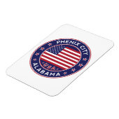 Magnet Flexible Phenix, Alabama (Côté Gauche)