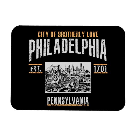 Magnet Flexible Philadelphie (Horizontal)