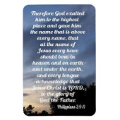 Magnet Flexible Philippiens 2:9-11 (Vertical)