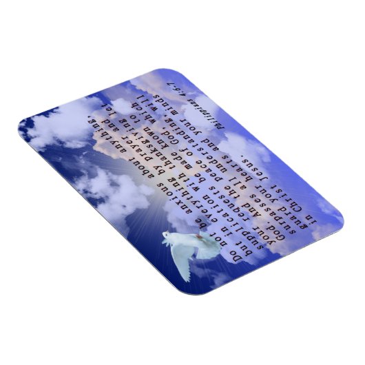 Magnet Flexible Philippiens 4:6-7 (Côté Droit)