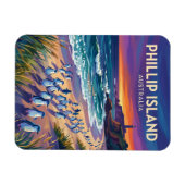 Magnet Flexible Phillip Island Australie (Horizontal)