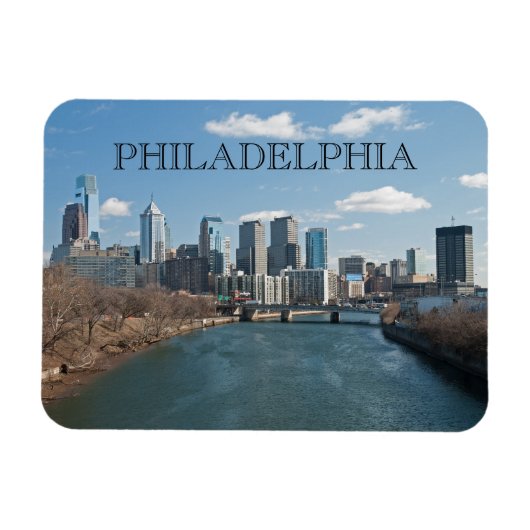 Magnet Flexible Philly winter (Horizontal)