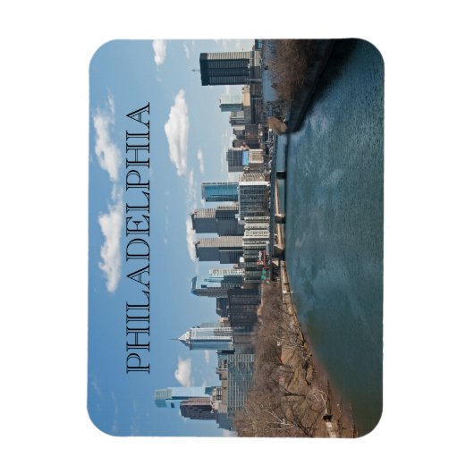 Magnet Flexible Philly winter (Vertical)