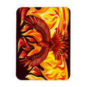 Magnet Flexible Phoenix mythologique immortelle Créature (Vertical)