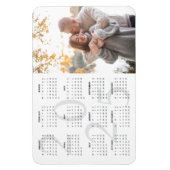 Magnet Flexible Photo 2025 Calendrier mensuel (Vertical)