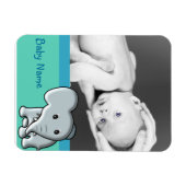 Magnet Flexible Photo bébé/ Eléphant (Horizontal)