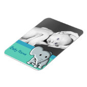 Magnet Flexible Photo bébé/ Eléphant (Côté Gauche)