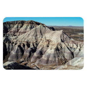 Magnet Flexible Photo bleue de montagnes de désert de bad-lands d