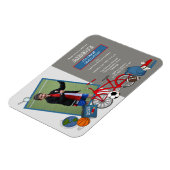 Magnet Flexible Photo Boy Élémentaire Graduation Party Invitation (Côté Gauche)