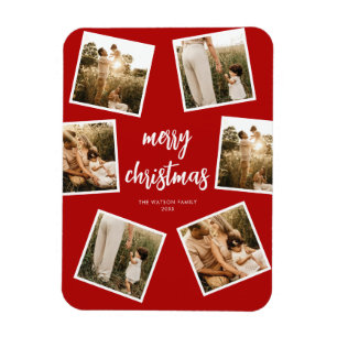 Magnet Flexible Photo Collage Joyeux Noël