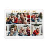 Magnet Flexible Photo Collage Name  (Horizontal)