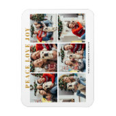 Magnet Flexible Photo Collage Name  (Vertical)