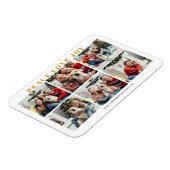 Magnet Flexible Photo Collage Name  (Côté Gauche)