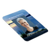 Magnet Flexible Photo commémorative Prière Lac Sunrise Nature (Côté Droit)