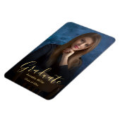 Magnet Flexible Photo d'annonce de remise de diplômes élégante mod (Côté Gauche)