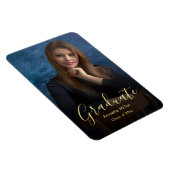 Magnet Flexible Photo d'annonce de remise de diplômes élégante mod (Côté Droit)