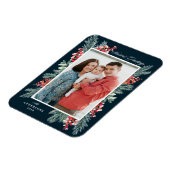 Magnet Flexible Photo de Bonnes Fêtes saintes et À feuillage persi (Côté Gauche)