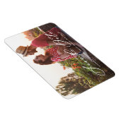 Magnet Flexible Photo de calligraphie blanc Whimsical Enregistrer (Côté Droit)
