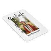 Magnet Flexible Photo de diplômé moderne classique ajouter année n (Côté Droit)